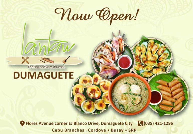 ドゥマゲッティ新規オープンのレストラン　ランタウドゥマゲッティ支店
